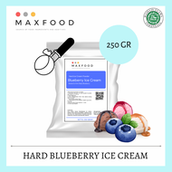 HARD BLUEBERRY ICE CREAM / BUBUK ES KRIM BLUEBERRY 250 GR