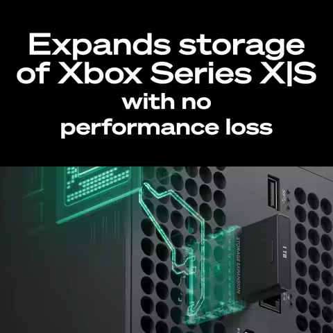 Xbox Series X S 1TB NVMe SSD Storage Expansion Card Seamless Plug Play