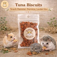Tuna Snack 20gr | Cemilan for Hamsters, Mini Hedgehogs, Dormice