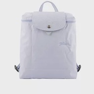 LONGCHAMP LE PLIAGE GREEN再生帆布折疊後背包 (天藍色)