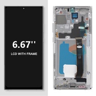 สําหรับ Samsung Note 20 Ultra สําหรับ AMOLED Note20U N985 N985F N985U จอแสดงผล LCD Touch Screen Digi
