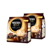 Nescafe Gold Dark Latte (34g x 12 Sticks x 2 Packs)