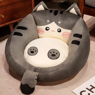 Cartoon Cute Cat Futon Cushion Soft Stuffed Plush Cushion Back Cushion Sofa Household Thickened Tata