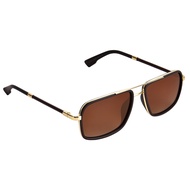 OPTOFENDY Aviator Sunglasses for Men, Polarized Sunglasses Men Square Mens Sunglasses Retro Military