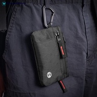 NANASALONNN Fashionable RFID Anti‑Theft Ultra‑Thin Wallet Unisex Zipper Coin Purse Multi‑Compartment
