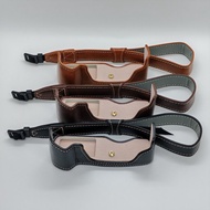 Suitable for Olympus EM10 III IV Oil Leather Base em10 3/4 Generation Camera Leather Case Protective