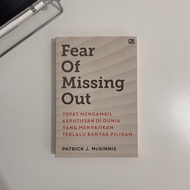 Buku Fear Of Missing Out by Patrick J. McGinnis ( INDO )