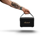 🎁送Verbatim尿袋🎁【免運/自取】香港行貨 MARSHALL Kilburn II 便攜藍牙喇叭 黑金色 Marshall Kilburn II Bluetooth Portable Speak