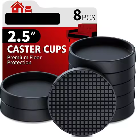 4/8PCS Chair Leg Floor Protector Covers 2.5" Rubber Furniture Pads Furniture Pads Protectors Feet Ca