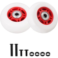 KAMIER Roda Ganti Crazy Cart yang Diperbaharui 76mm x 30mm untuk Kereta Elektrik Kanak-Kanak Crazy C