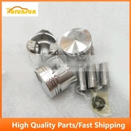 3 Sets STD Piston Set (Clip & Pin) for Yanmar 3TN66 3TN66C 3TN66L Engine