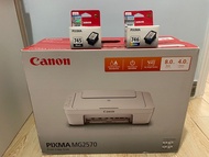全新打印機Canon PIXMA 2570 $350 包墨水