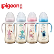 Original pigeon ppsu wide neck bottle 330ml / 11 Oz pigeon nursing bottle botol susu puting anti colic BPA free
