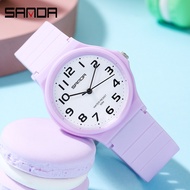 SANDA Women's Fashion Simple Quartz Wristwatch Top Brand Casual Quartz Watch Waterproof Shockproof Watch for Ladies
