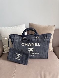 Chanel Tote Bag medium size沙灘包