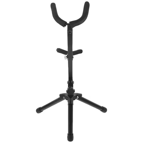 Saxophone Stand Holder Portable Floor Display Rack For Alto Tenor Saxophone Durable Instrument Stora