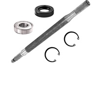 20377-G12 Passenger Side Cart Rear Axle Shaft with Bearing Seal Kit for Roykaw Golf  EZGO TXT/Medali