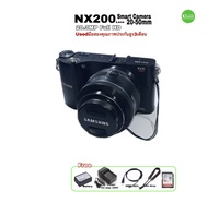 Samsung NX200 Smart Camera 20.3MP FULL HD VDO 3” LCD กล้องพร้อมเลนส์ 20-50mm Lens คมชัดสูง used มือส
