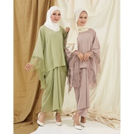 TIA KAFTAN KURUNG BRIDESMAID PARIO FIT XXL PLUS SIZE BAJU RAYA READYSTOCK SAGE GREEN MAROON BABYBLUE