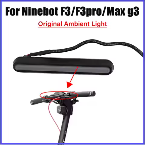 Original F3 Max3 Ambient Light for Segway Ninebot MAX G3 F3 F2Pro Electric Scooter Daytime Running L