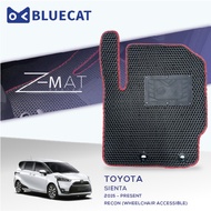 BLUECAT [Z-Mat] Full Set Car Mat TOYOTA SIENTA RECON (WHEELCHAIR ACCESSIBLE) [2015 - PRESENT] Custom