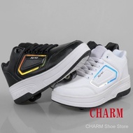 【Original Quality】New Roller Skate Shoes Kids Heelys Shoes 2023 Children Fashion Casual Sports Toy G