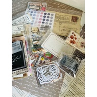 Junk Journal 160pcs Mini Journal Box Stickers Journaling Essentials