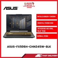 ASUS-FX506H-CHN345W-BLK-INTELCOREI5-11400H,8GBR4,512GBSSD,RTX30504GVR6,15.6"FHD,W1164,2YRS