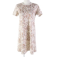 Excellent condition ◎HERMES 23SS 3H4514DR Do RE BOUCLES 100% Cotton Short-Sleeved T-Shirt Dress Ivor