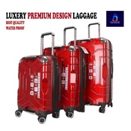 ABS Expandable Spinner Luggage – Available in 20”, 24”, or 28” with Built-In Lock Security