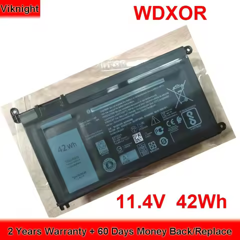 New WDX0R WDXOR Battery for Inspiron P69G P69G001 13 5000 5368 5378 5379 15 5538 5567 7560 15 7000 1