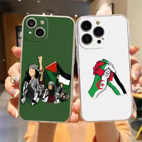 Phone Case For iPhone 16E 15 16 14 13 12 11 Pro Max XS Max 7 8 16 Plus SE2 Soft TPU Clear Cover Alge