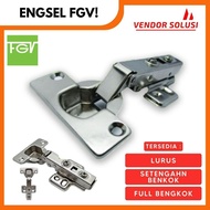FGV HTech Slow Motion Spoon Hinge Soft Close Hydraulic Kitchen Set Drawer Cupboard