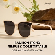 Cyxus แว่นตากันแดด ผู้ชาย แว่นกันแดด แฟชั่น แว่นตากรองแสง แว่นกันแดดหญิง  เลนส์polarized  sunglasses