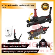 Shengyik 3Ton Low Profile High Position Heavy Duty Hybrid Lift Dual Pump Hydraulic Garage Jack 4×4 J