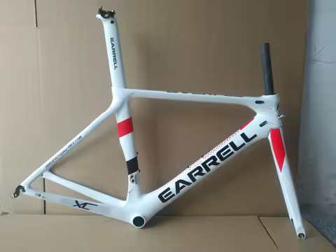 EARRELL New Arrivals Color Carbon frame Road Bike bb86 V Brake Bicycle frame full carbon T1000 road