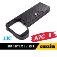 JJC GRIP Sony A7C II / A7C MK2 / A7C R ( กริป Camera Hand Grip A7 C / A7CII / A7C2 / A7CR กริบ ) ( L Plate โซนี่ Case เคส L-Plate LPlate เคสกล้อง case กล้อง lplate สำหรับกล้อง โซนี่ ) ( Geekster )