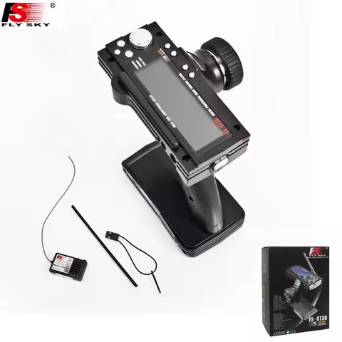 Flysky FS-GT3B FS GT3B 2.4G 3CH Gun RC System Transmitter with Receiver For RC Car Boat with LED Scr