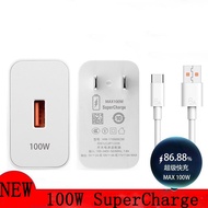 Original Honor 100W Fast Charger EU/US/UK SuperCharge Power Adapter 6A Usb Type C Cable For Honor 40