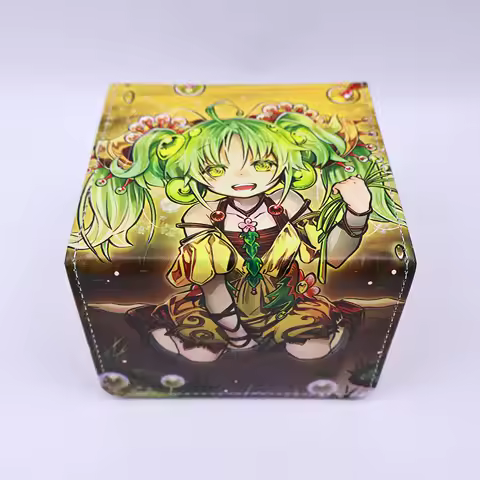 Yugioh Traptrix Sera Deck Box Yu-Gi-Oh! TCG OCG PTCG Trading Cards Pu Leather Storage Box Case 100+