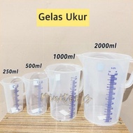 250Ml Measuring Cup 500Ml Measuring Cup/ 1 L Measuring Cup/ 2 L Measuring Cup/ Glass Measuring Cup/ 
