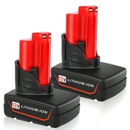 5.5Ah 48-11-2440 Replace Battery For Milwaukee M12 12V Lithium Battery Compatible With 48-11-2402 48