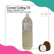 Keto Friendly Pure Coconut COOKING OIL FOR HIGH HEAT COOKING