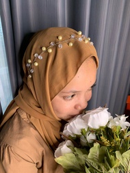 headpice hiasan kepala/headpice hijab wisuda