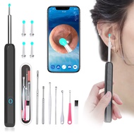 USB/TYPE-C Ear Cleaner with Light Camera  Earwax Cleaner with Camera Ear Pick Intelligent Cleaner Stick 6 LED Light Multifunctional Ear Cleaning Tool Earwax Removal Suitable for Android/IOS IPHONE