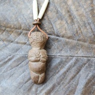 【聖誕禮物】大地女神系列原始陶土項鍊 no2 手捏陶藝 擺飾收藏