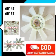 MESIN MITSUBISHI FUSO ENGINE RADIATOR FAN 6D14T - 6D15T - 6D14 - 6D15 - 6D 14 15 T CODE ME-039960 FA