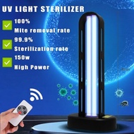 150W UV LIGHT WITH OZONE STERILIZATION, 100W/65W/38W UV LAMP WITH REMOTE, PORTABLE HOUSEHOLD ULTRAVI
