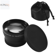 52mm 2X Magnification Telephoto Lens for  AF-S 18-55mm 55-200mm Lens Camera