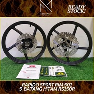 RAPIDO 501 RS150R RS150 5 Batang PNP SPORT RIM